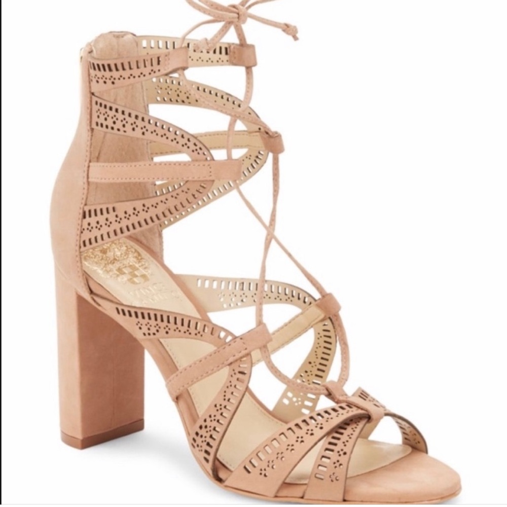 Vince Camuto Mindie Lace Up Heels